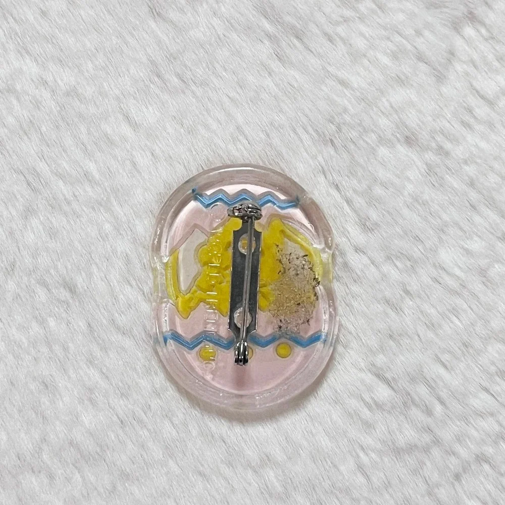 🔮 5/$25 80s Vintage Easter Bunny Egg‎ Pin